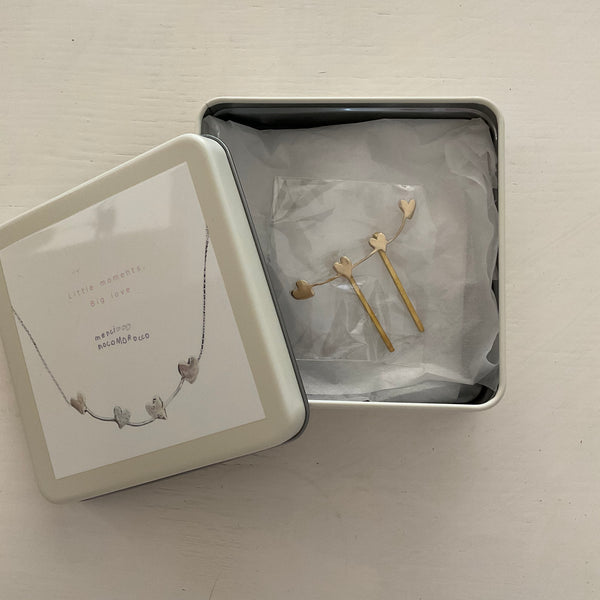 【ジュエリーBOX付き】小さなハートのヘアアクセサリー♡♡♡♡